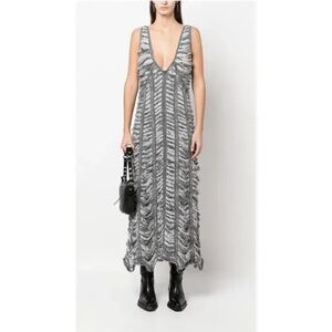 Diesel De-Arie-ads Distressed Denim Dress NWT Size Small $1895